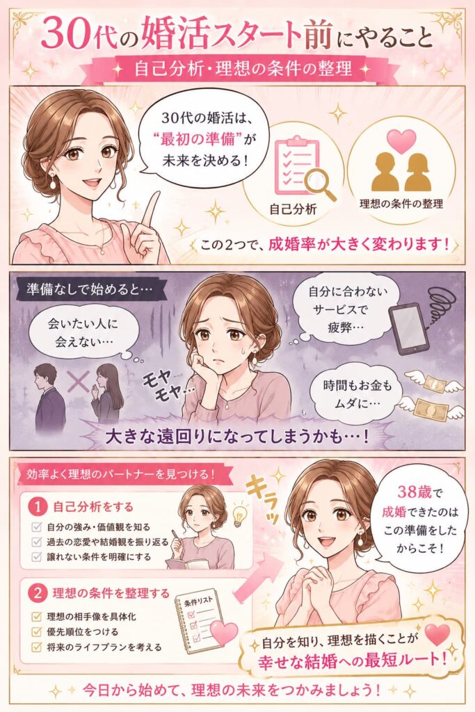 30代婚活 自己分析