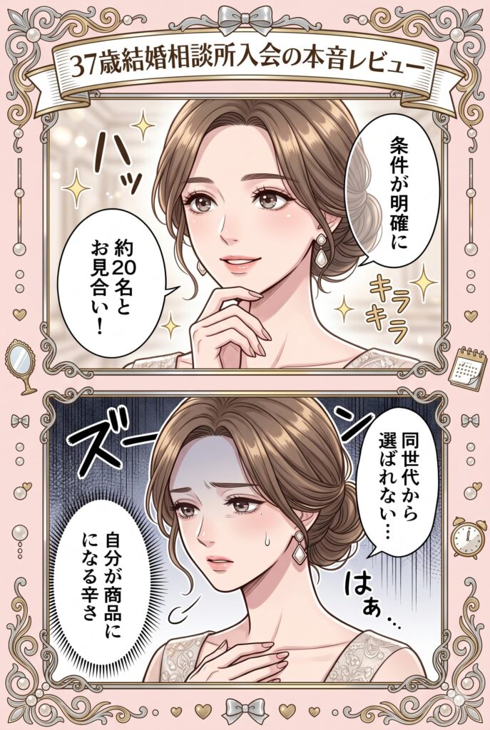 結婚相談所入会レビュー図解