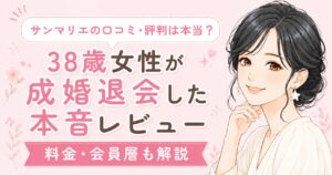 サンマリエ口コミ38歳成婚退会 体験談