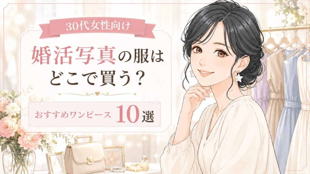 30代女性向けお見合い婚活写真にオススメの服の画像